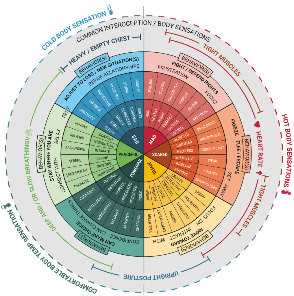 Feelings Wheel 2.0 By Kenneth J Smith